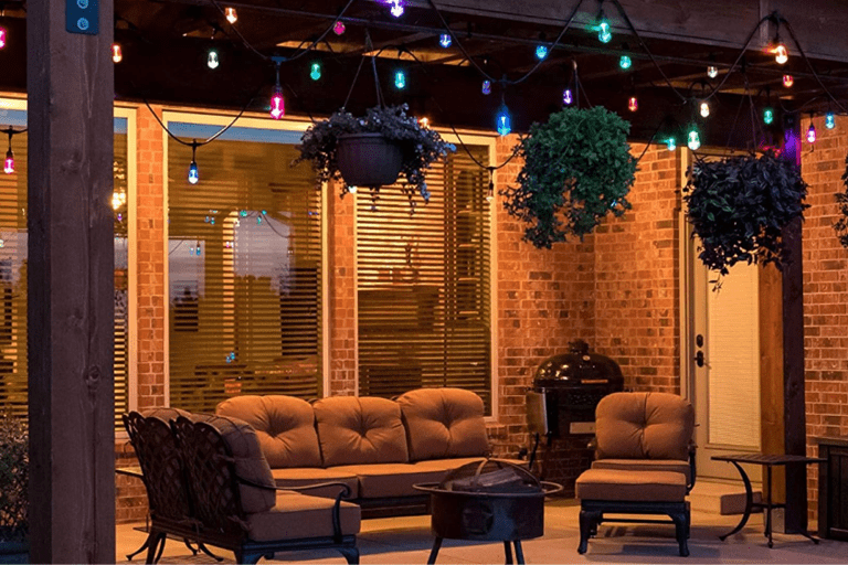 Decorative Lighting for the Backyard Hangout